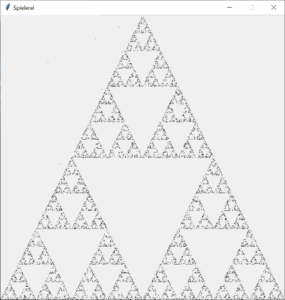 sierpinsky python